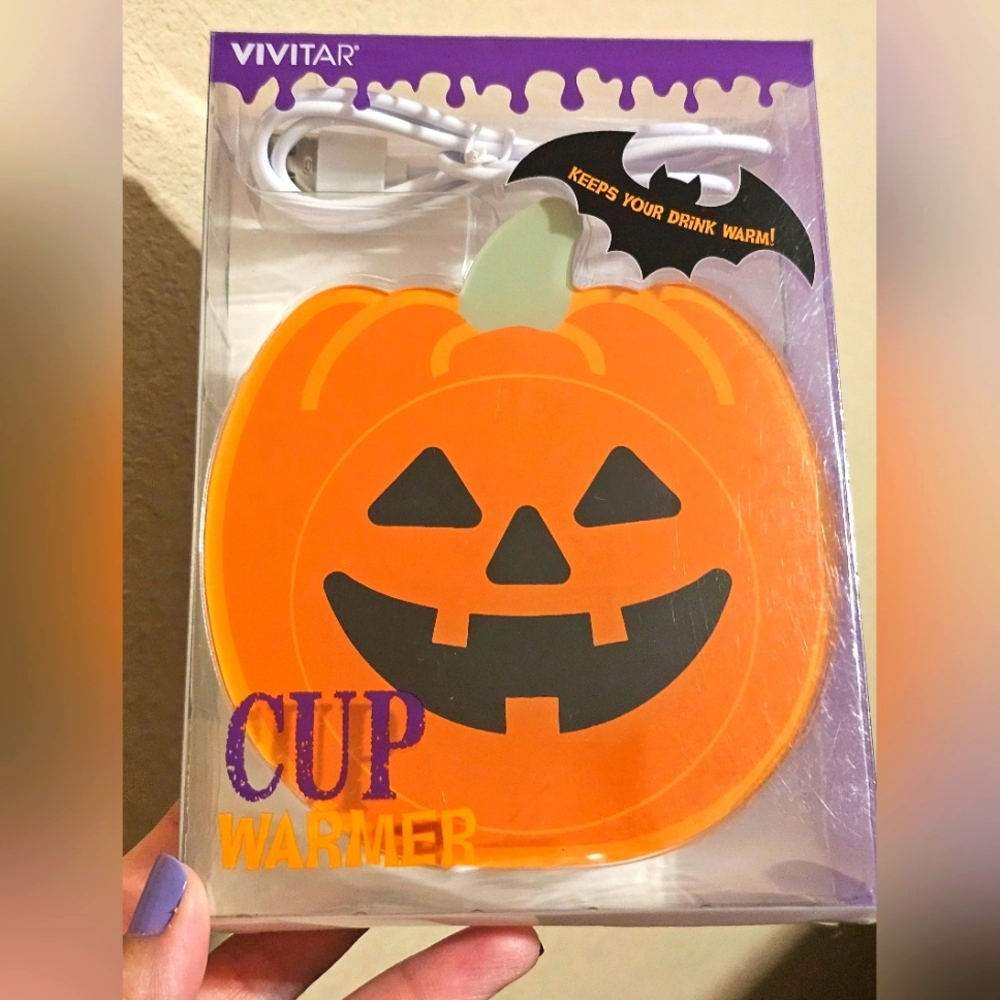 Halloween Pumpkin Cup Warmer